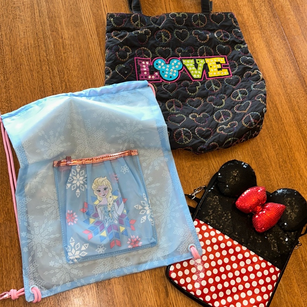 Disney Bag Purse Bundle Lot